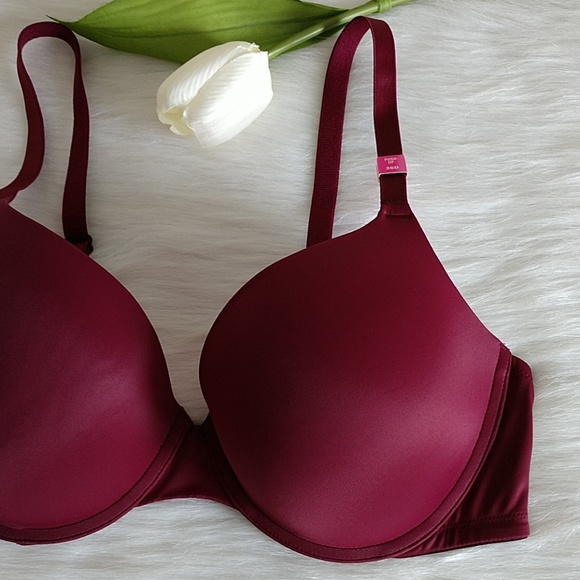 ❌Size 36D PINK VICTORIA'S SECRET PUSH-UP BRA. - Picture 3 of 4